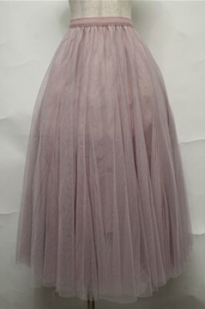 画像: axes femme kawaii /チュールレイヤードスカート   S-25-09-03-065-AX-SK-AS-ZS