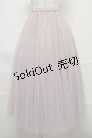 画像: axes femme kawaii /チュールレイヤードスカート   S-25-09-03-065-AX-SK-AS-ZS