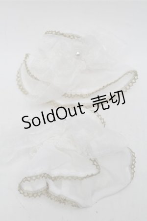 画像: Angelic Pretty / Dreamy Pearlお袖とめ  白 S-25-09-03-002-AP-ZA-HR-ZS