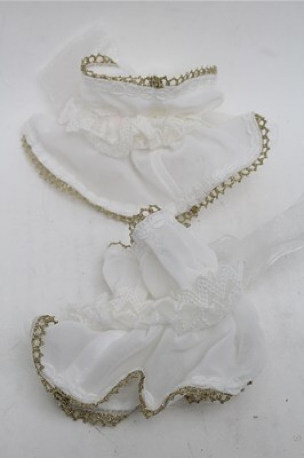 画像2: Angelic Pretty / Dreamy Pearlお袖とめ  白 S-25-09-03-002-AP-ZA-HR-ZS (2)