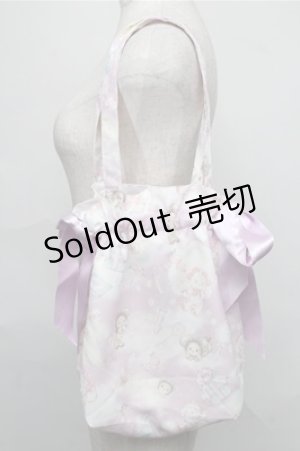 画像: 【SALE】BABY,THE STARS SHINE BRIGHT / くみゃちゃんのキラキラコスメ柄ミニBAG  ラベンダー S-25-09-03-014-BA-BG-HR-ZT335