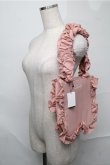 画像3: Candy Stripper / CANDY FRILL バッグ  ピンク S-25-09-03-015-PU-BG-AS-ZT1014S (3)