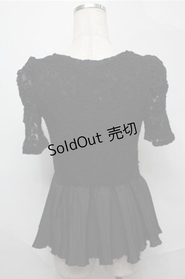 画像2: axes femme / トップス  黒 S-25-09-03-022-AX-TO-AS-ZS (2)