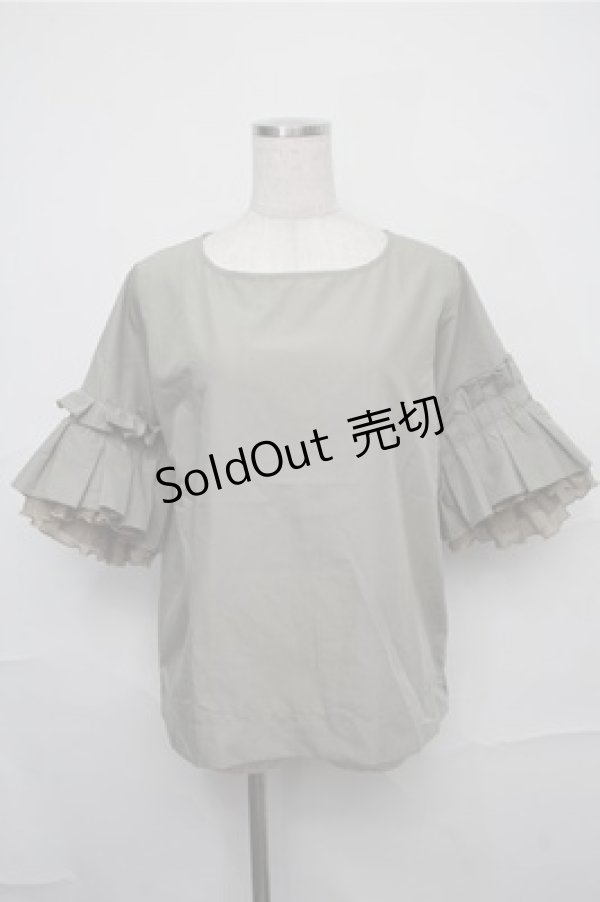 画像1: tocco / ブラウス  カーキ S-25-09-03-027-LO-TO-AS-ZS (1)