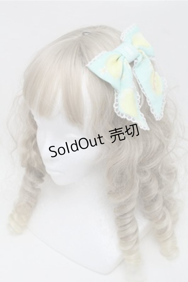 画像1: Angelic Pretty / Fruity Lemonリボンクリップ  ミント S-25-09-03-004-AP-AC-HR-ZS (1)
