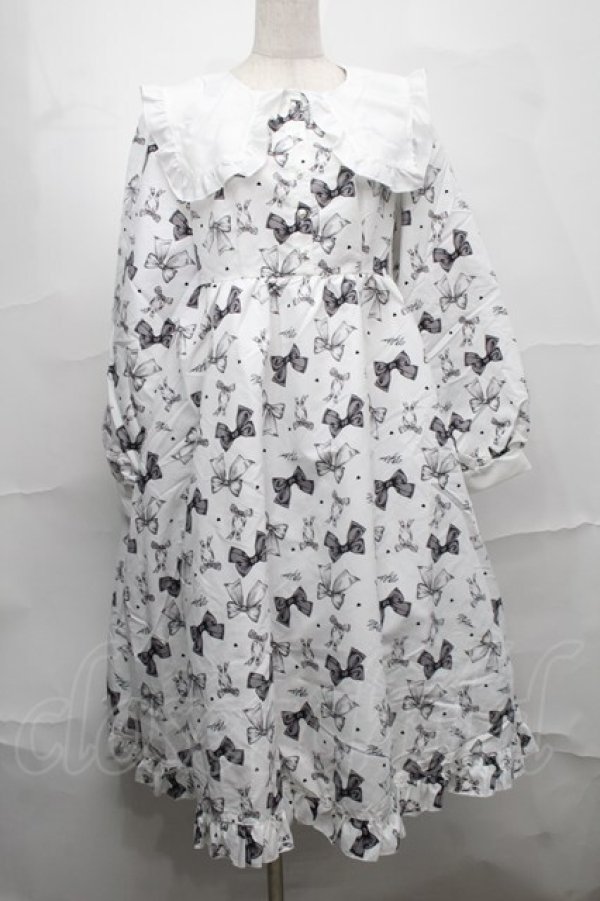 ★新品未使用★ミュベールリッププリントワンピースアイボリー v_379081_70.jpg?$500$