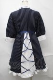 画像2: Favorite / ストライプクラシカルワンピース  紺 S-25-09-04-050-LO-OP-HR-ZS (2)