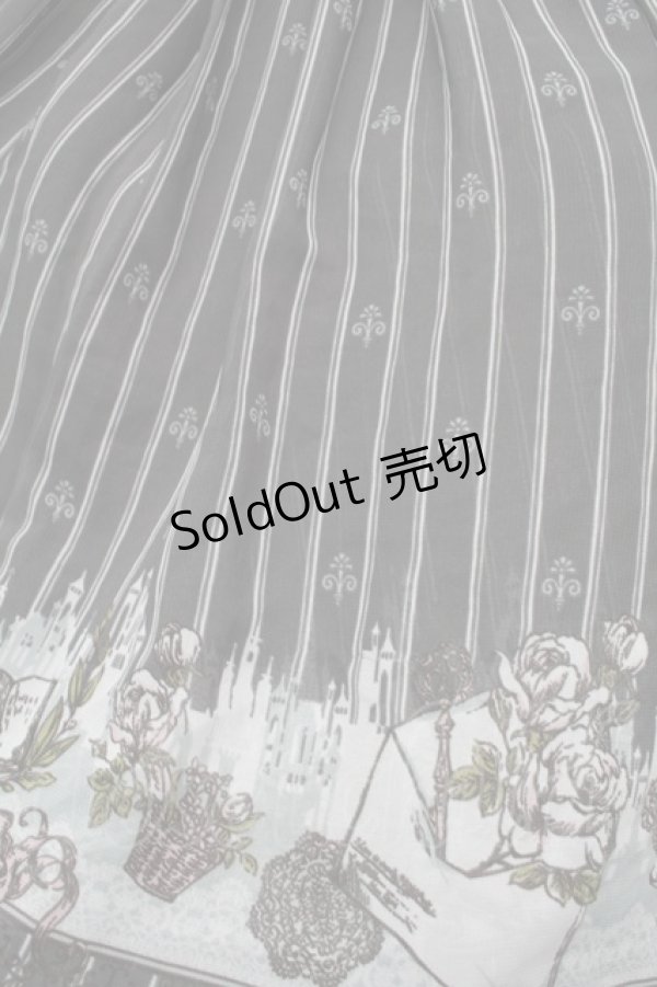 画像3: axes femme / メルヘン柄ノースリチュニ  グレー S-25-09-04-052-AX-OP-HR-ZS (3)