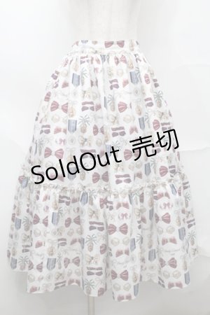 画像: Emily Temple cute / Rich Ribbonスカート  オフ S-25-09-04-059-ET-SK-AS-ZS