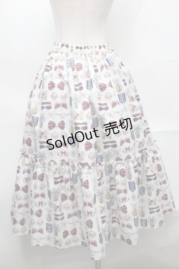 画像2: Emily Temple cute / Rich Ribbonスカート  オフ S-25-09-04-059-ET-SK-AS-ZS (2)