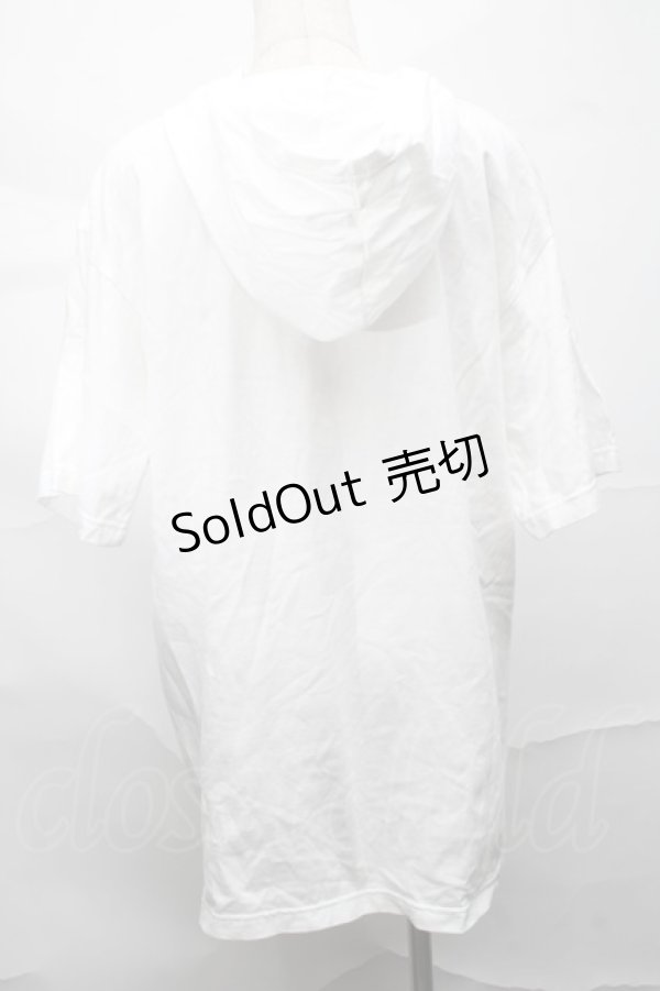 画像2: 【SALE】monomania / よだれベアプルオーバー  白 S-25-09-04-010-PU-TO-HR-ZT066 (2)