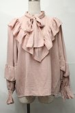 画像1: LOLITA / ナシジムジブラウス 4L ピンク S-25-09-04-015-LO-OP-AS-ZS (1)