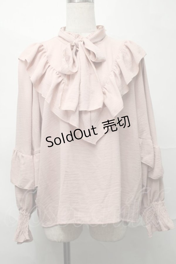 画像1: LOLITA / ナシジムジブラウス 4L ピンク S-25-09-04-015-LO-OP-AS-ZS (1)