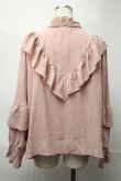 画像2: LOLITA / ナシジムジブラウス 4L ピンク S-25-09-04-015-LO-OP-AS-ZS (2)