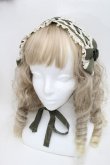 画像1: Innocent World / ローズリボンヘッドドレス  グリーン S-25-09-04-005-IW-ZA-HR-ZS (1)
