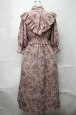 画像2: melume / makiコラボ花柄ワンピース 4L ピンク S-25-09-04-039-LO-TO-AS-ZS (2)