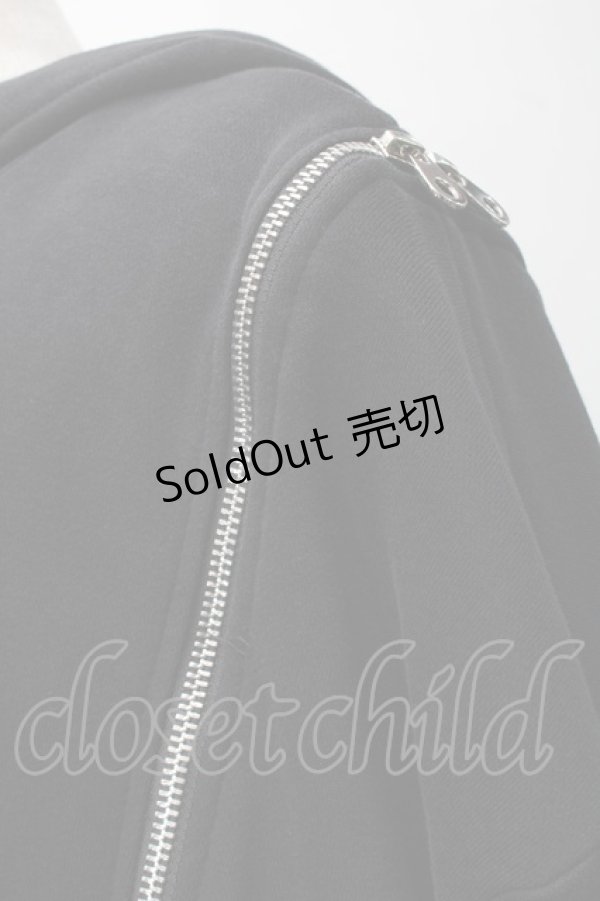 画像4: REFLEM / ドラゴン刺繍BIGパーカー  黒 S-25-09-05-038-PU-JA-HR-ZS (4)