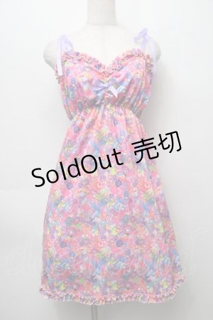 画像: ６％DOKIDOKI / ベビードールワンピース  ピンク S-25-09-05-042-PU-OP-SZ-ZS