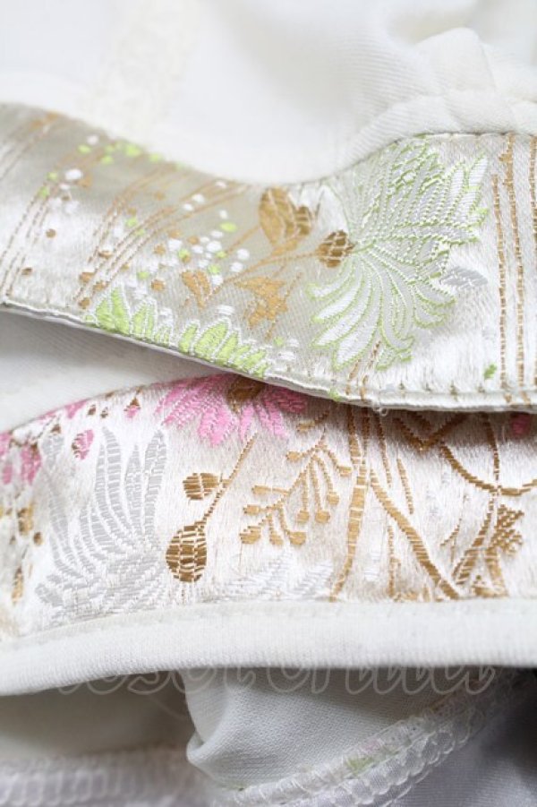 画像7: Ozz oneste / レイヤード風和チャイナワンピース  アイボリー S-25-09-05-045-OO-OP-SZ-ZS (7)