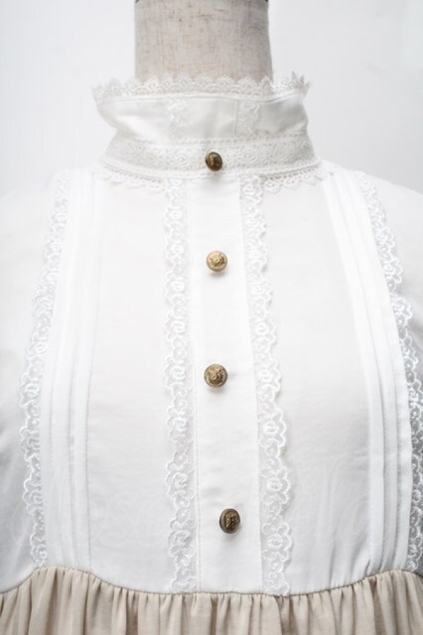 画像3: ATELIER PIERROT / カルマートドレス  ベージュ S-25-09-05-047-EL-OP-SZ-ZS (3)