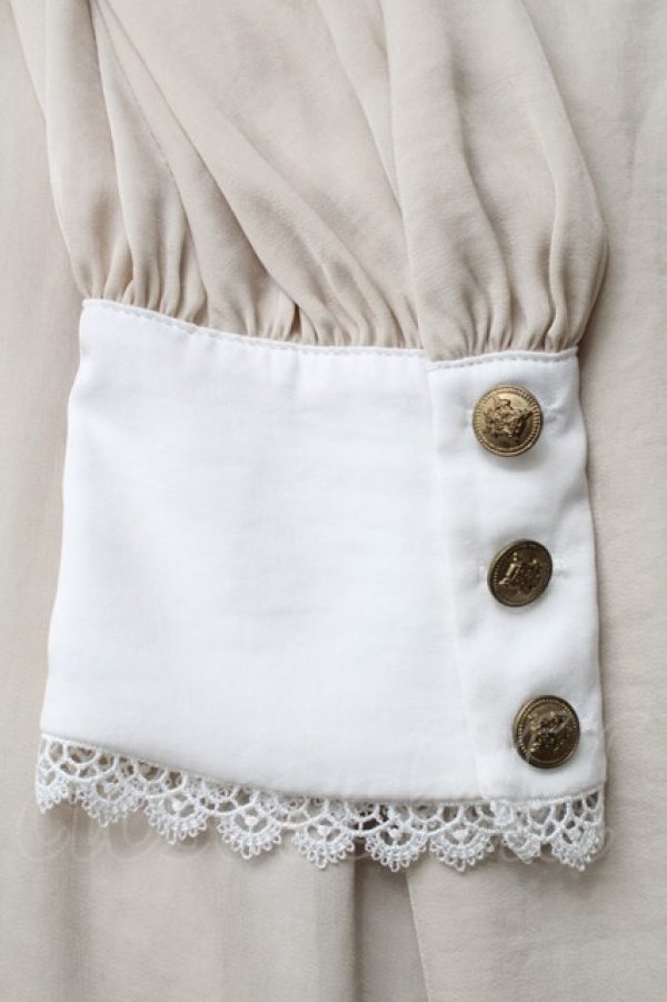 画像5: ATELIER PIERROT / カルマートドレス  ベージュ S-25-09-05-047-EL-OP-SZ-ZS (5)