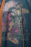 画像6: Ozz oneste / 扇プリント袴スカート  グリーン S-25-09-05-059-OO-SK-SA-ZS (6)