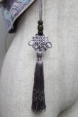 画像4: Ozz oneste / フラワー刺繍ハイネック着物袖ボレロ  パープル S-25-09-05-008-OO-BL-SA-ZS (4)