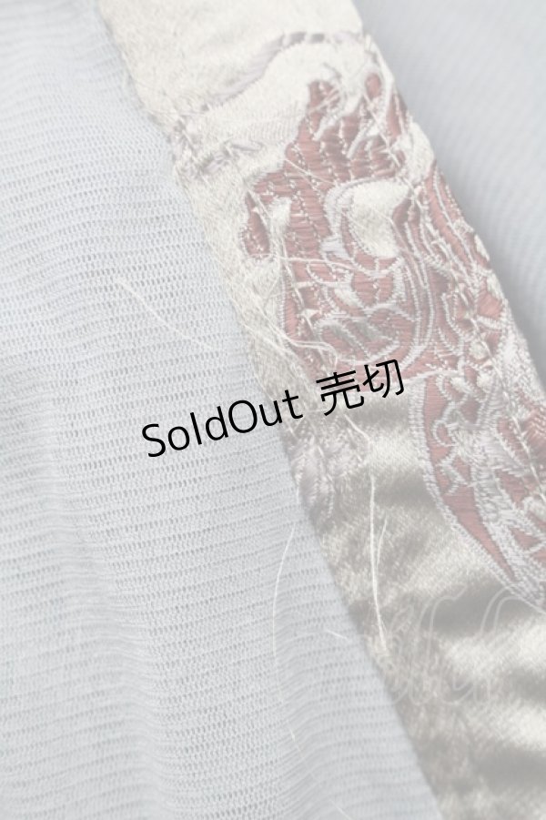 画像6: Ozz oneste / タッセルモチーフ着物袖カーディガン  サックス S-25-09-05-009-OO-TO-SA-ZS (6)