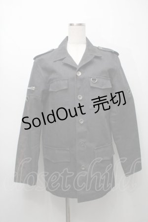 画像: six sin sadism / ptデニムジャケット  グレー S-25-09-05-016-PU-JA-HR-ZS