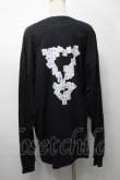 画像2: KINGLYMASK / ダブルトライアングル麻雀ビッグＴシャツ  黒 S-25-09-05-022-PU-TO-AS-ZS (2)
