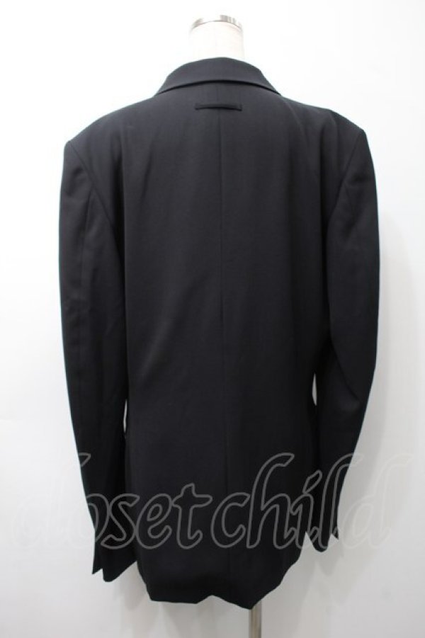 画像2: Jean Paul GAULTIER / CLASSIQUE スナップボタンジャケット 48 黒 S-25-09-05-028-GO-JA-AS-ZS (2)