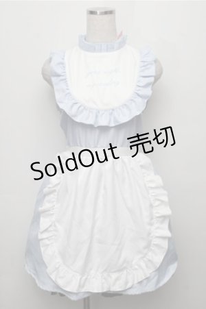 画像: Swankiss / Dollyワンピース  サックスｘ白 S-25-09-06-044-CA-OP-HR-ZS