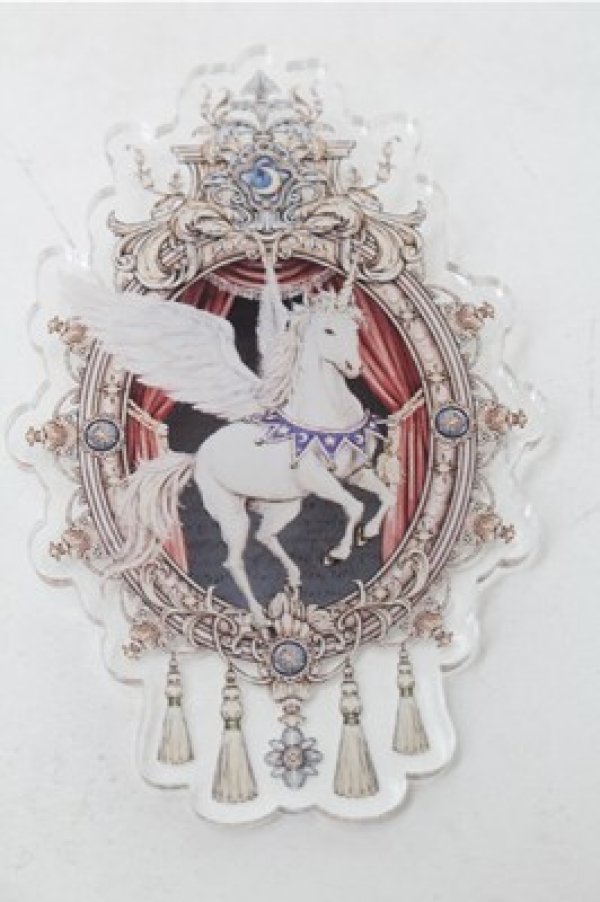 画像5: Royal Princess Alice / アクリルバッジロゼット  ワイン S-25-09-06-005-LO-ZA-AS-ZS (5)