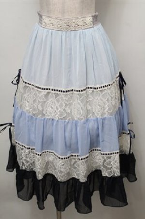 画像: axes femme / スカート  サックス S-25-09-06-054-AX-SK-AS-ZS