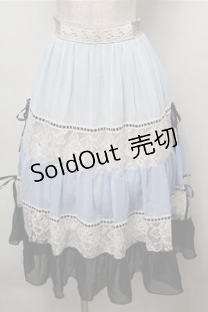 画像: axes femme / スカート  サックス S-25-09-06-054-AX-SK-AS-ZS