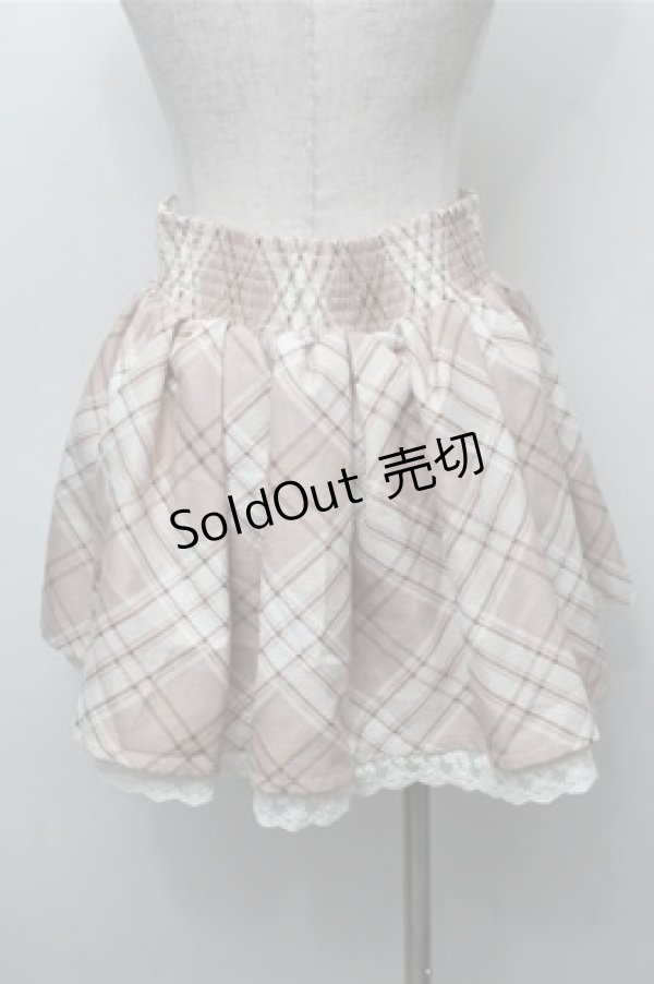 画像2: LIZ LISA / チェックスカパン  ピンク S-25-09-06-056-LO-SK-AS-ZS (2)