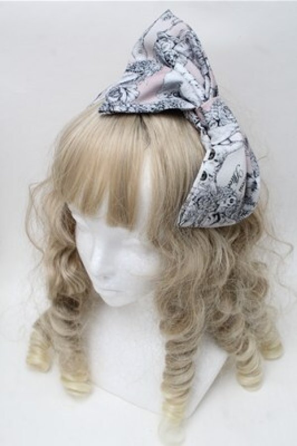 画像1: Royal Princess Alice / Le cha mignon ターバン風カチューシャ  ピンク S-25-09-06-008-LO-AC-AS-ZS (1)