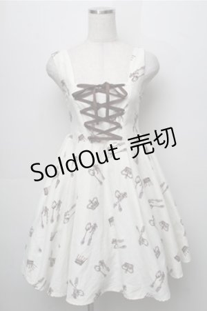 画像: Ank Rouge / 総柄ワンピース  オフ S-25-09-06-032-CA-OP-AS-ZS