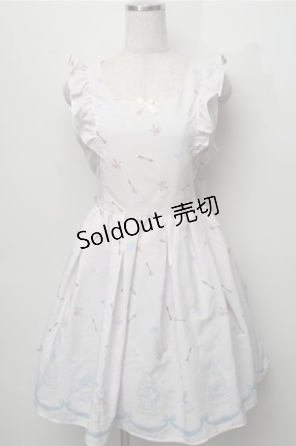 画像1: Ank Rouge / マカロン柄ジャンパースカート  ピンク S-25-09-06-036-CA-OP-HR-ZS (1)