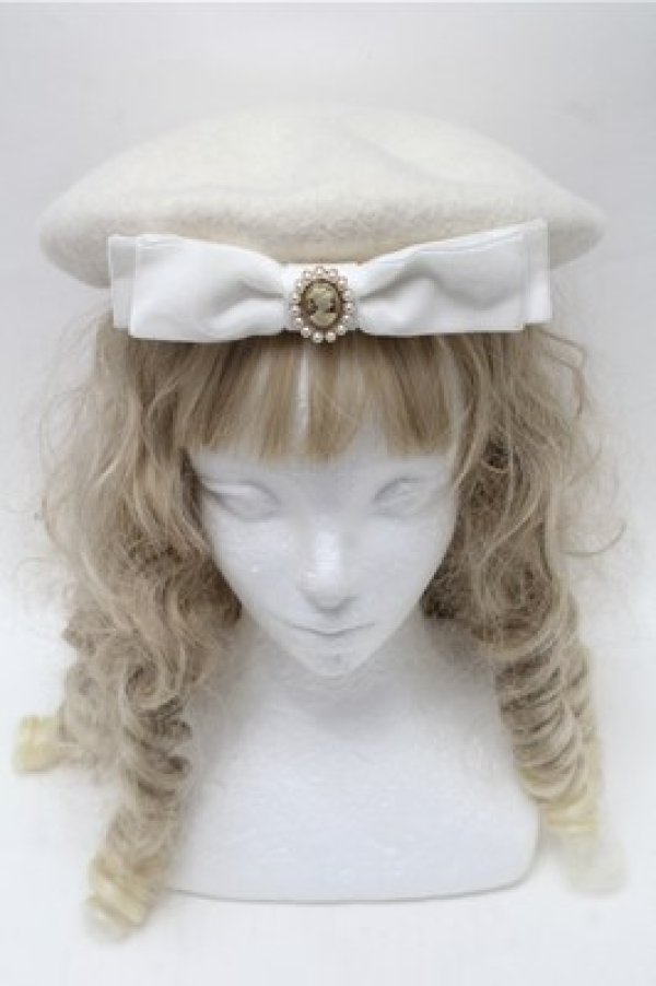 画像2: m petit by misako / NINA's AMカメオベレー  オフ S-25-09-07-004-LO-AC-AS-ZS (2)