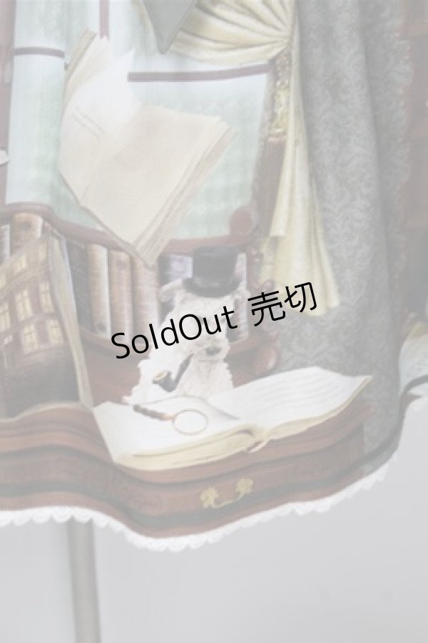 画像3: ALICE and the PIRATES / Dear Sir,~ベイカー街の不思議なミステリー~ジャンパースカートI型  グリーン S-25-09-07-045-PA-OP-HR-ZS (3)