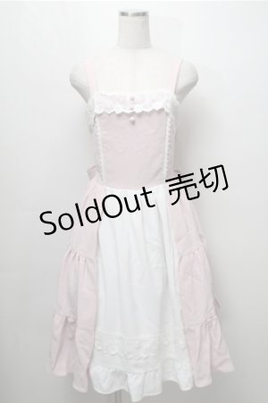 画像: axes femme kawaii / プランタンジャンパースカート M ピンク S-25-09-07-047-AX-OP-AS-ZS