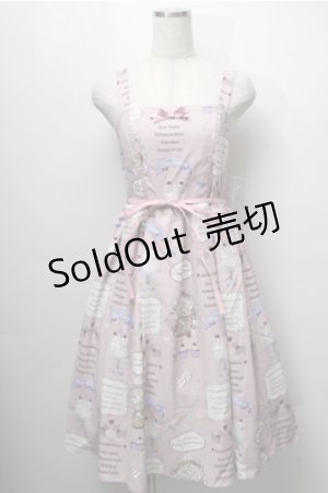 画像: axes femme kawaii / 10thアニバーサリージャンパースカート  ピンク S-25-09-07-049-AX-OP-AS-ZS