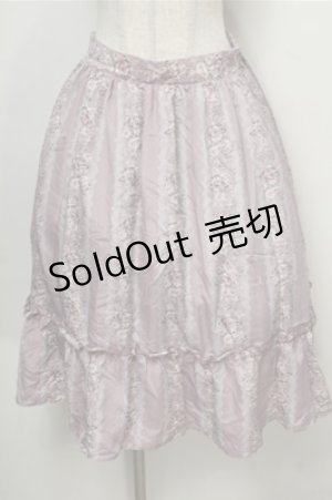 画像: axes femme / 花柄スカート  ピンク S-25-09-07-057-AX-SK-AS-ZS