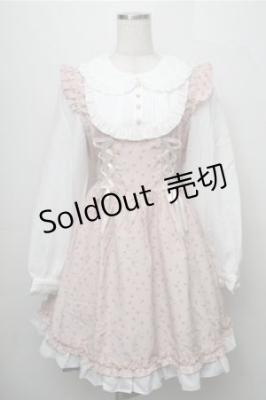 画像: Amavel / Flower Gardenミドルワンピース  ピンク S-25-09-07-035-CA-OP-HR-ZS