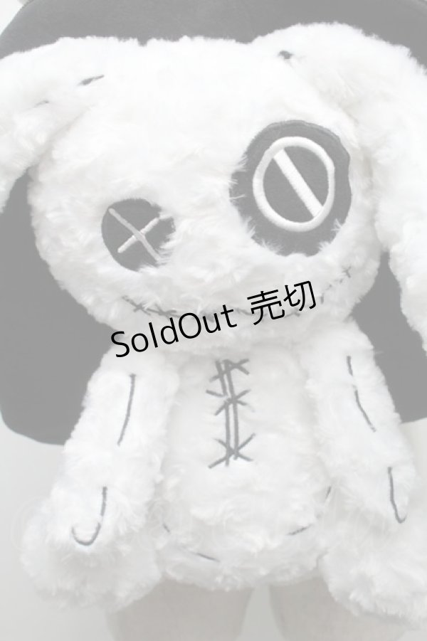 画像2: NieR Clothing / Nierちゃん付きリュック  黒ｘ白 S-25-09-10-008-PU-BG-HR-ZS (2)