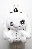 画像1: NieR Clothing / NieRちゃんぬいぐるみリュック  白 S-25-09-10-009-PU-BG-HR-ZS (1)
