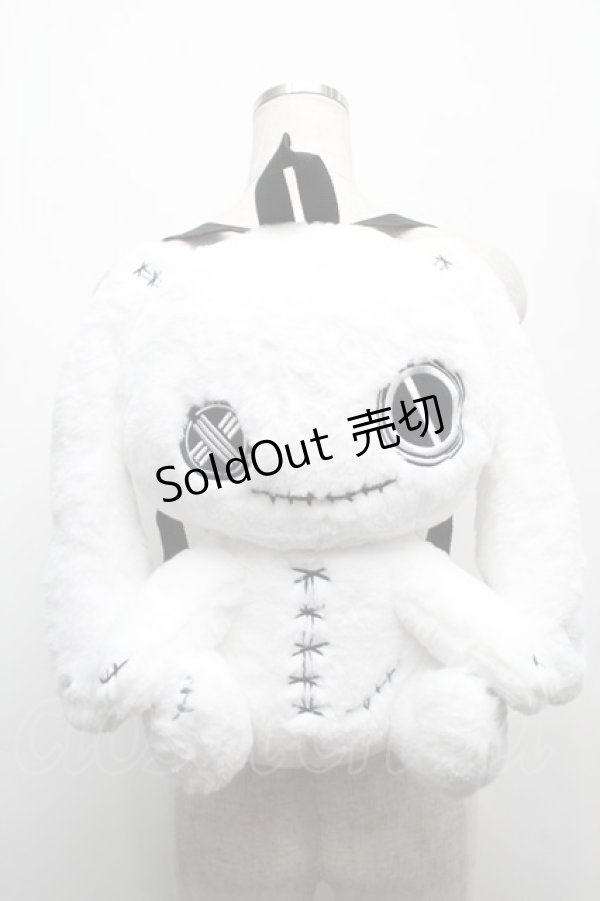 画像1: NieR Clothing / NieRちゃんぬいぐるみリュック  白 S-25-09-10-009-PU-BG-HR-ZS (1)
