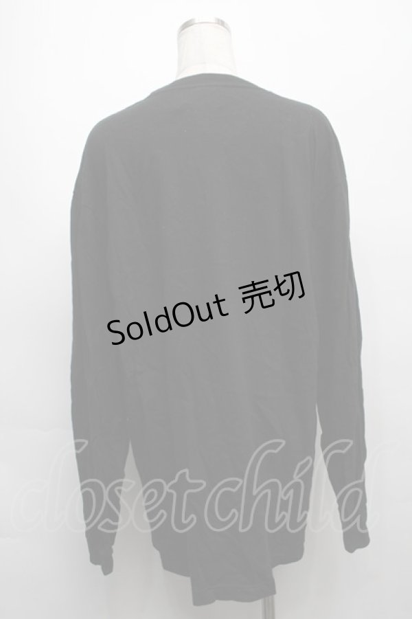 画像2: NieR Clothing / プリントロンT  黒 S-25-09-10-025-PU-TO-HR-ZI (2)