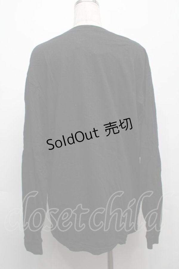 画像2: NieR Clothing / プリントロンT  黒 S-25-09-10-027-PU-TO-HR-ZI (2)